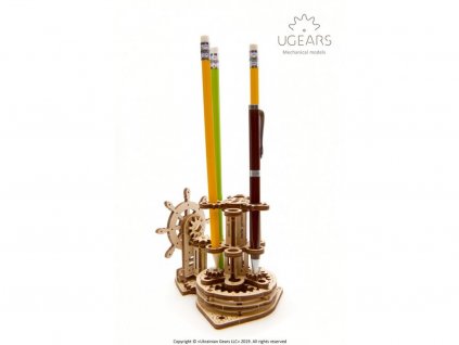 237 ugears wheel organizer for pens pencils mechanical model 1 max 1000