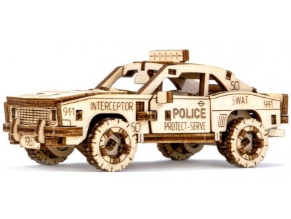 3D mechanické puzzle Policejní auto