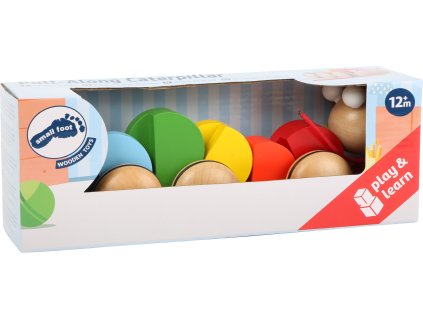 10241 legler small foot Ziehtier Raupe Verpackung