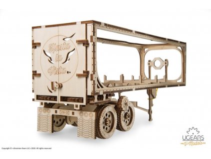 Ugears Heavy Boy Truck VM 03 Trailer 7 max 1000