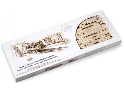 Tram Line Ugears Package 2 max 1000