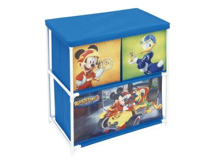 WD12130 Organizér MICKEY modrý 3 boxy