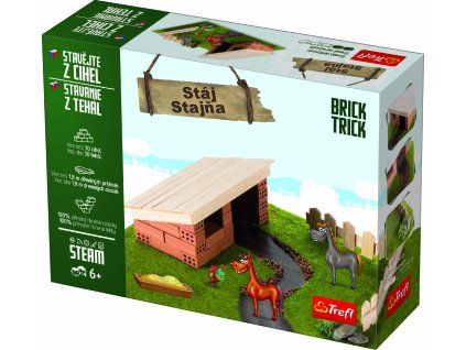 Stavebnice Brick Trick Stáj