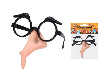 147232 set karneval carodejnice nos bryle