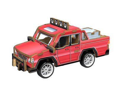3D puzzle dřevěné PICKUP 13 cm