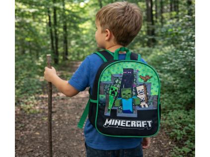 Batoh MINECRAFT černý