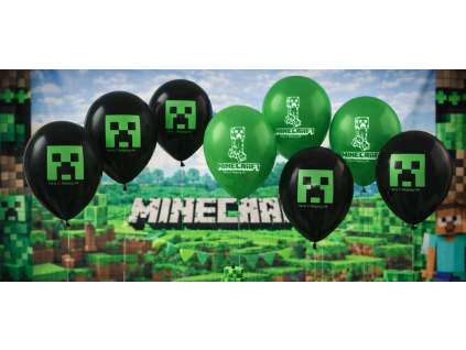 Balonek MINECRAFT latex