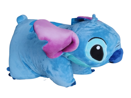 Polštářek 3D LILO A STITCH modrý