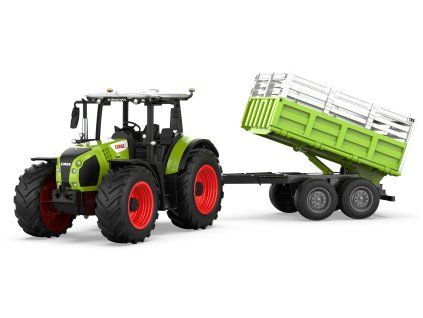 183879 claas traktor s vleckou 43 6 cm