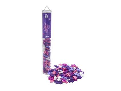 184713 stavebnice plus plus glitter mix 100ks