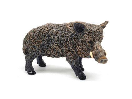 185064 b figurka prase divoke 7 cm