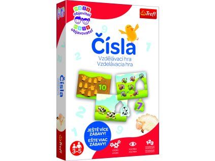 Dětská hra MALÝ OBJEVITEL - ČÍSLA