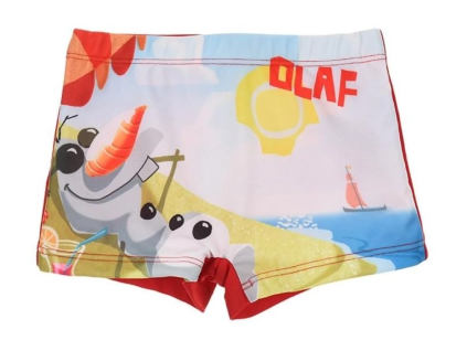 Plavky Olaf červené pro kluky