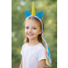 Set karneval - čelenka JEDNOROŽEC s copem
