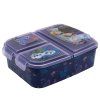 Svačinový box FROZEN 3 přihrádky modrorůžová