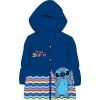 Chlapecká pláštěnka LILO&STITCH barevné vlnky modrá