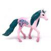 184989 a figurka jednorozec ruzovy s glitry 10 5 cm