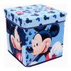 FML352563 Taburet MICKEY modrý 30×30×30 cm