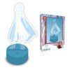 EWA20820WD 2D LED lampička FROZEN Elsa modrá