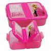 GIM57122262 Svačinový box BARBIE vícekomorový růžový