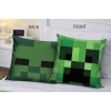 Dětský polštářek MINECRAFT Mobs Faces zelený 40 x 40