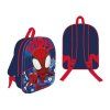 FML360155 3D dětský batoh SPIDERMAN a pavučiny modro-červený 30 cm