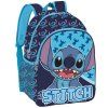 MSL702966 Školní batoh LILO A STITCH Abstract modrý 40 cm