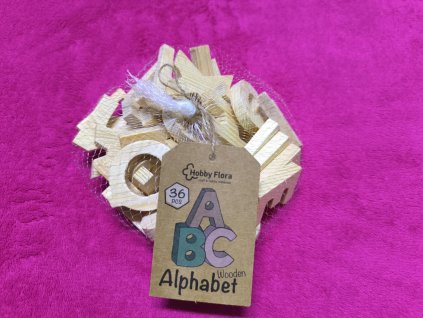 Drevené písmenká