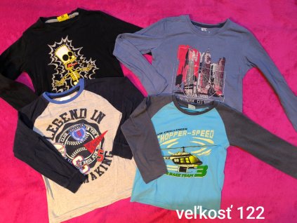 4x dlhe tričko