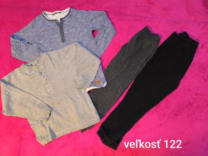 2x tepláky + 2x tričká