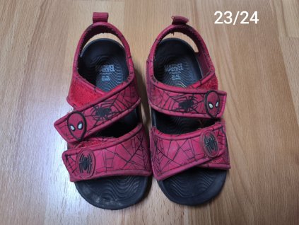 Spiderman sandalky