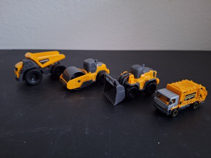 Menšie stavebné autá set