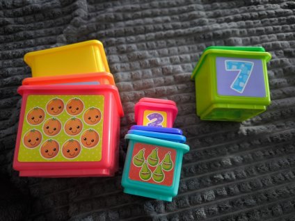 Zábavná stavebnica s 10 dielmi