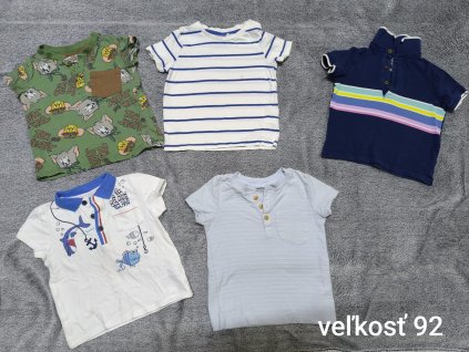 Polokošielky + tričká