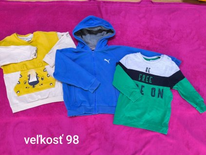 Mikina + tričká