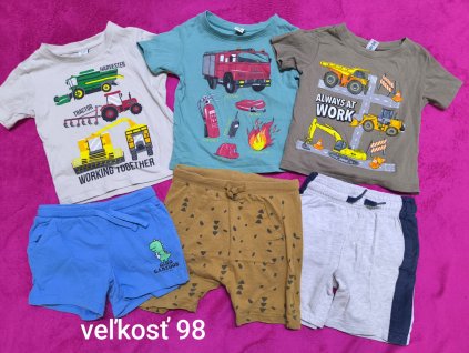 Krátke tričká a kratase