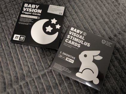 Set kontrastných kartičiek