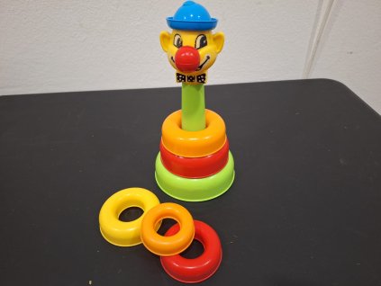 Skladacia veža s krúžkami