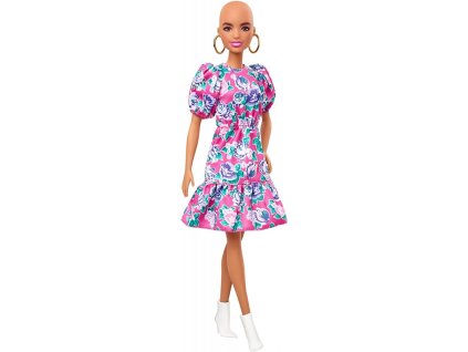 Mattel Barbie modelka v šatech bez vlasů 150