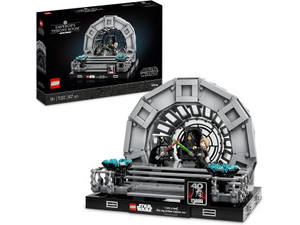 LEGO® Star Wars™ 75352 Císařův trůnní sál – diorama