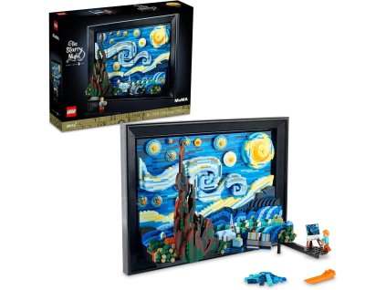 LEGO® Ideas 21333 Vincent van Gogh Hvězdná noc