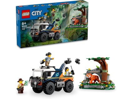 LEGO® City 60426 Terénní vůz na průzkum džungle