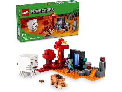 LEGO® Minecraft 21255 Expedice na portál v Netheru