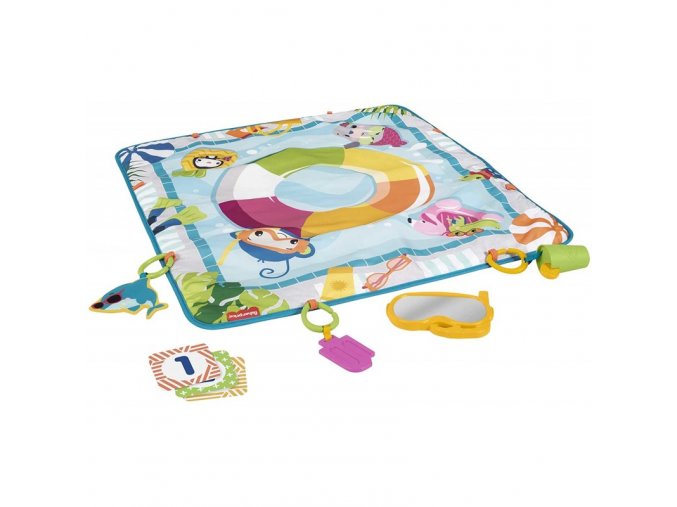 Fisher price hrací deka s aktivitami v bazénu