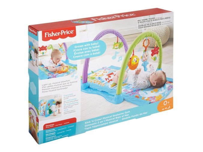 Fisher Price hrací dečka a tunel 2v1