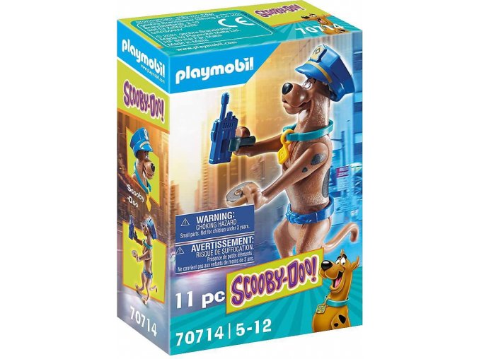 Playmobil 70714 SCOOBY-DOO! Sběratelská figurka Policista