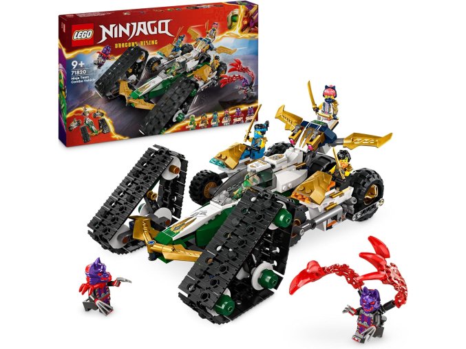 LEGO® NINJAGO 71820 Tým nindžů a kombo vozidlo