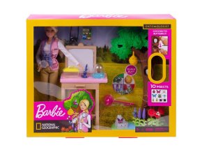 Barbie Entomoložka National Geografic herní set