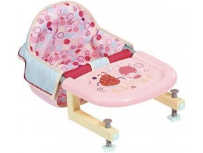 Zapf Creation Baby Annabell Jídelní židlička s uchycením na stůl