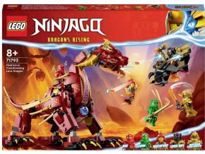 LEGO® NINJAGO® 71793 Lávový drak, který se promění ve vlnu ohně